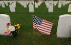 A scene at Fort Snelling National Cemetery.
