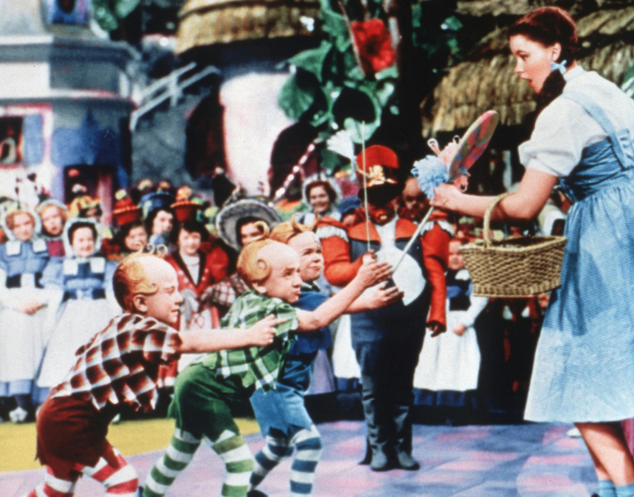 ~- movie classic "The Wizard of Oz," starring Judy Garland, here with some of the "Munchkins" -- ORG XMIT: MIN2015031914485429