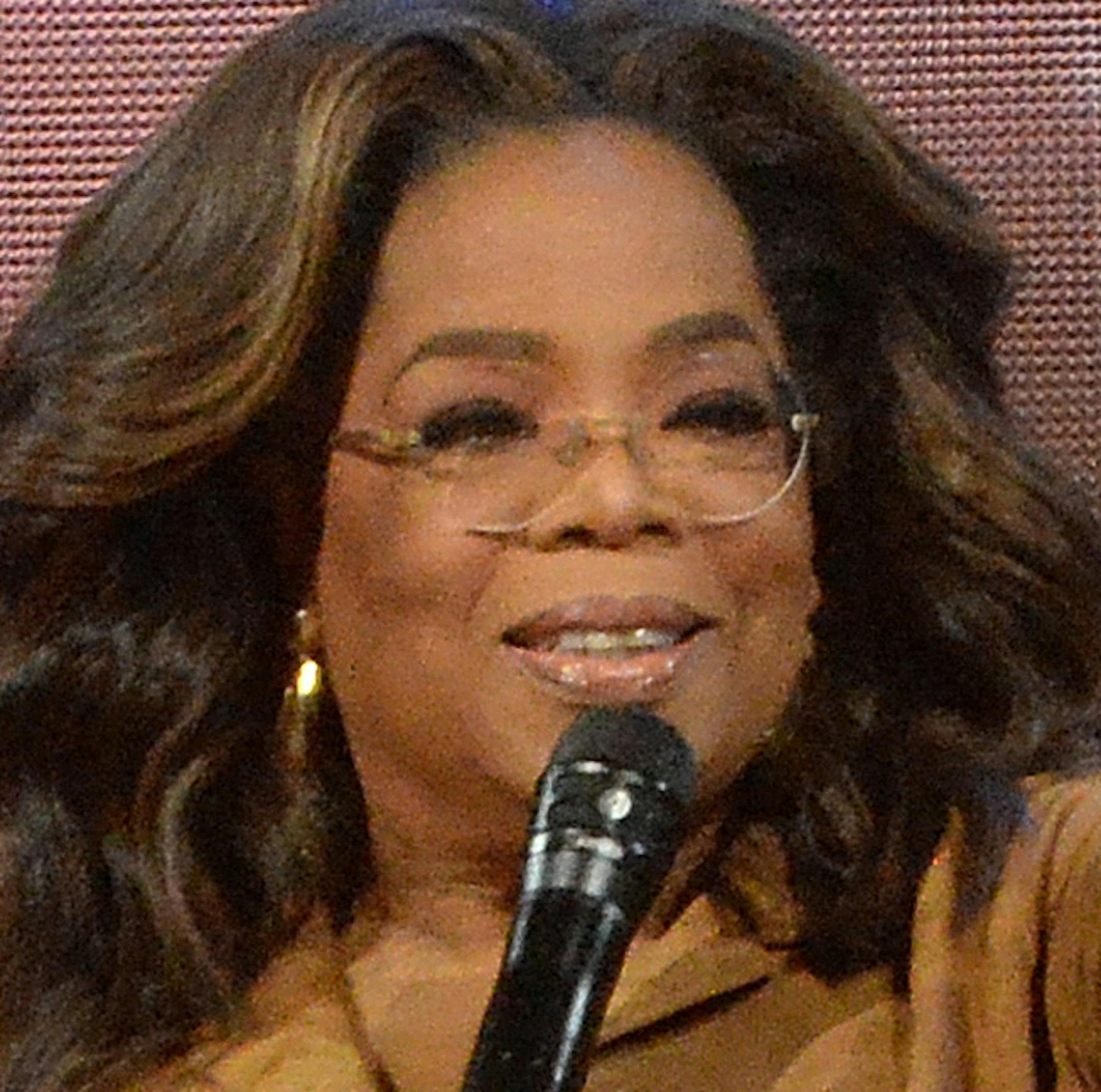 FILE - This Feb. 8, 2020 file photo shows Oprah Winfrey during "Oprah's 2020 Vision: Your Life in Focus" tour in New York. Winfrey announced Wednesday, May 20, 2020 that her Oprah Winfrey Charitable Foundation will donate money to organizations dedicated to helping undeserved communities in Chicago; Nashville, Tennessee; Milwaukee, Wisconsin; and Kosciusko, Mississippi, where she was born. (Photo by Brad Barket/Invision/AP, File)