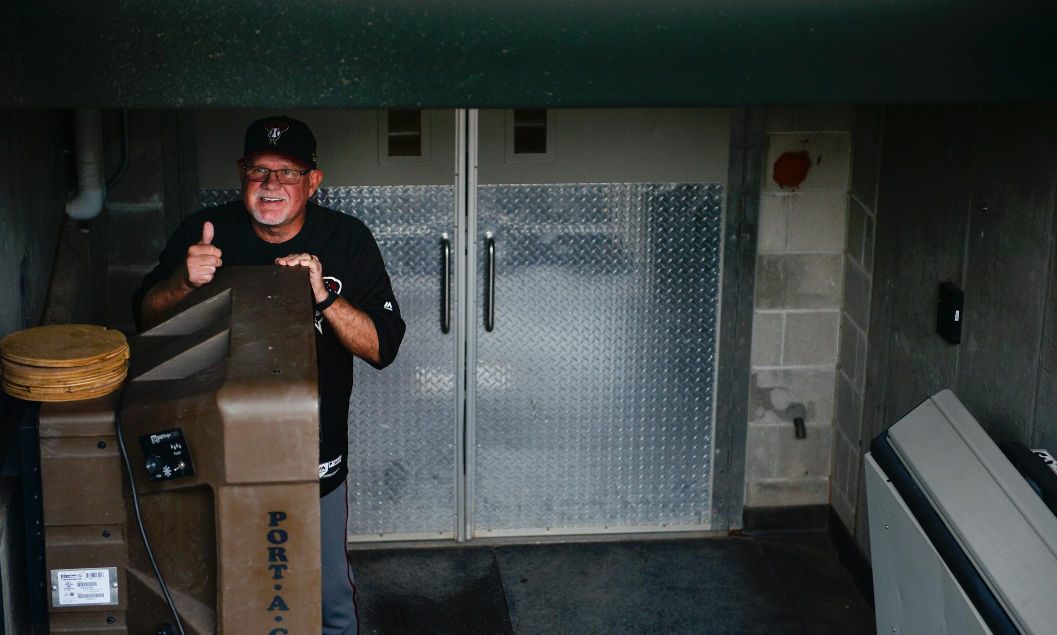 Arizona Diamondbacks bench coach Ron Gardenhire, former manager of the Twins, returned to Target Field on Friday.