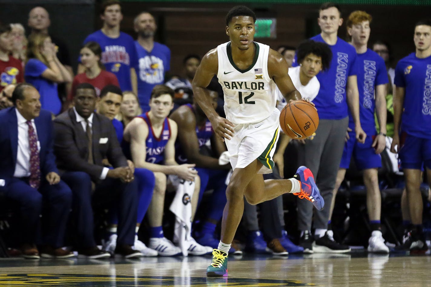 Ray Carlin • Associated Press Jared Butler and No. 2 Baylor are scheduled to meet No. 1 Gonzaga on Dec. 5 in Indianapolis.