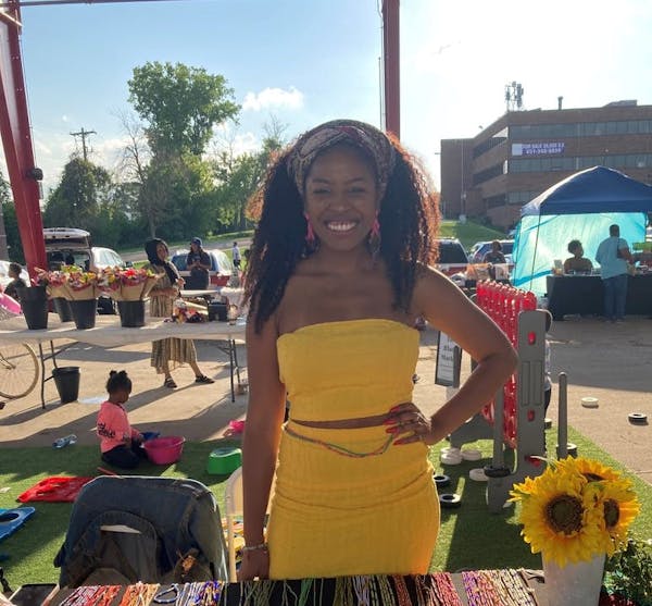 A vendor at Black Market Minneapolis’ Summer Series