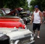 The Minnesota Street Rod Association hosted their 41st annual Back to the 50s car show at the Minnesota State Fairgrounds this weekend. ] MONICA HERND