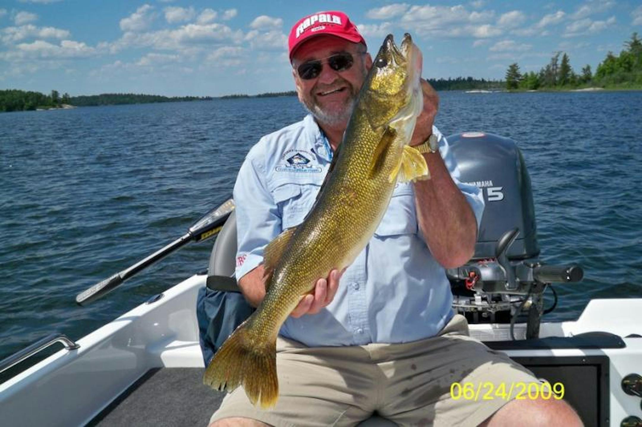 29" walleye -- Rainy Lake