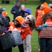 Supporters of gun control regulations gathered at The Winds of Change: Westside Rally Saturday, Oct. 6, 2018, in the Commons Park in Excelsior, MN. He