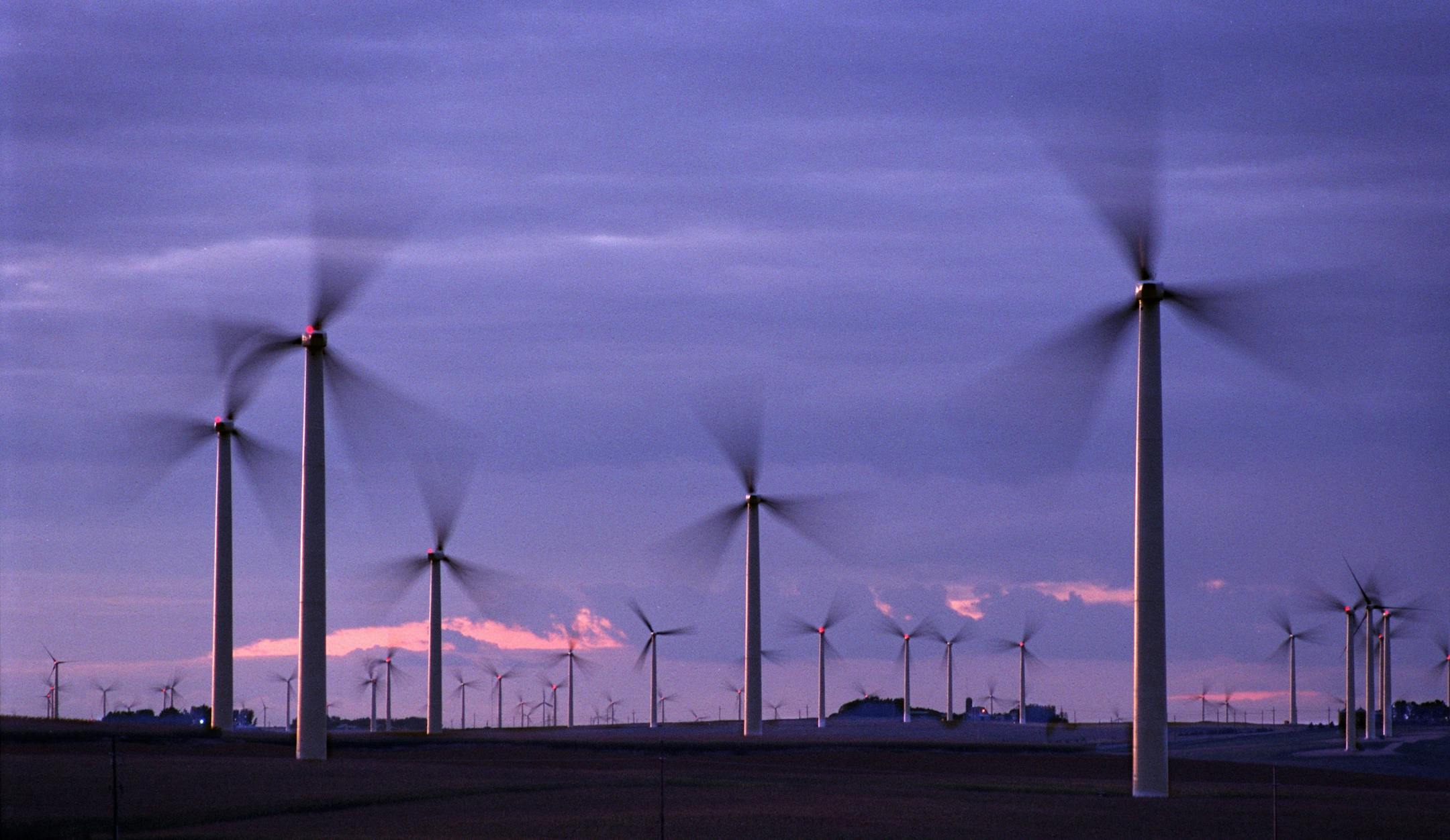 Preview of another new group of generating windturbines that are going online, the kickoff celebration is this weekend. This is part of the Buffalo Ridge complex of wind generators and this one is centered around Ruthton, MN. It will be a 104 megawatts and includes 138 wind turbines. -- official celebration begins Friday, Sep. 17th, includes dedications in Ruthton, Lake Benton (new street with windturbines patterns in concrete sidewalks), and Storm Lake, Iowa (which is simultaniously dedicting t