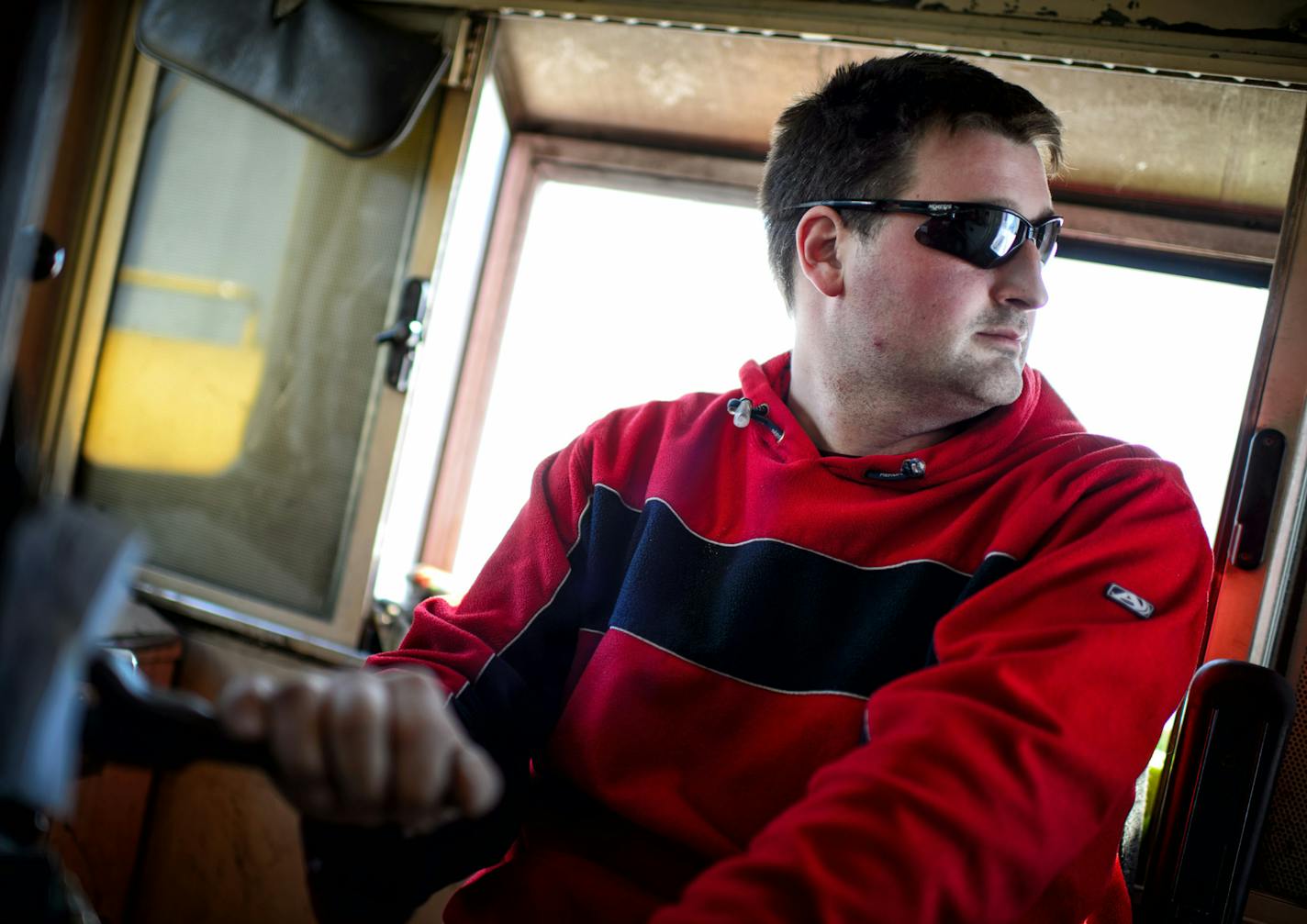 Engineer Chad Hedin. ] GLEN STUBBE * gstubbe@startribune.com Wednesday, March 5, 2014. It's the small railroad that has caused big headaches for planners of the Southwest Corridor light rail. The Twin Cities & Western hauls corn, soybeans and ethanol from rural Minnesota to St. Paul, and is leery about moving its line to make room for the future light rail. We ride along on the little railroad with oversized clout in the controversy. EDS: This is the second trip from Glencoe to Renville.