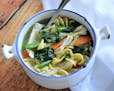Spring Chicken Noodle Soup is good for the soul.
