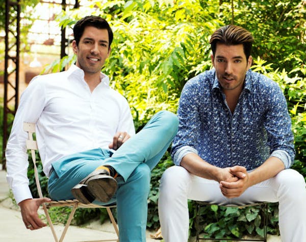 Drew, left, and Jonathan Scott from HGTV's "Property Brothers."