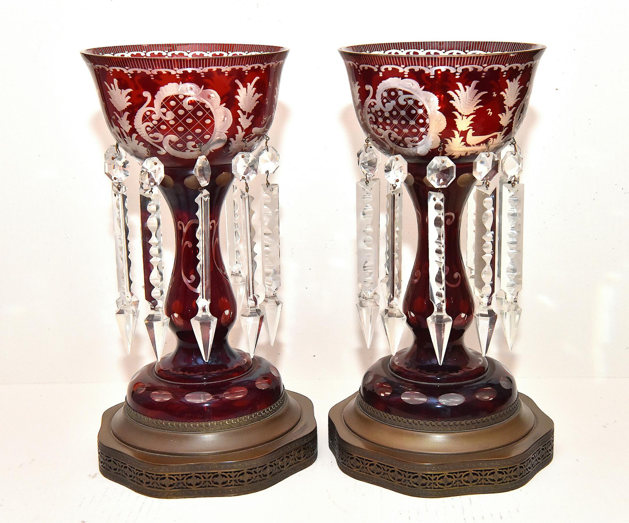 These are household adornments that were used as decorations and lighting on mantels, sideboards and dining tables. (Reader submitted/TNS)