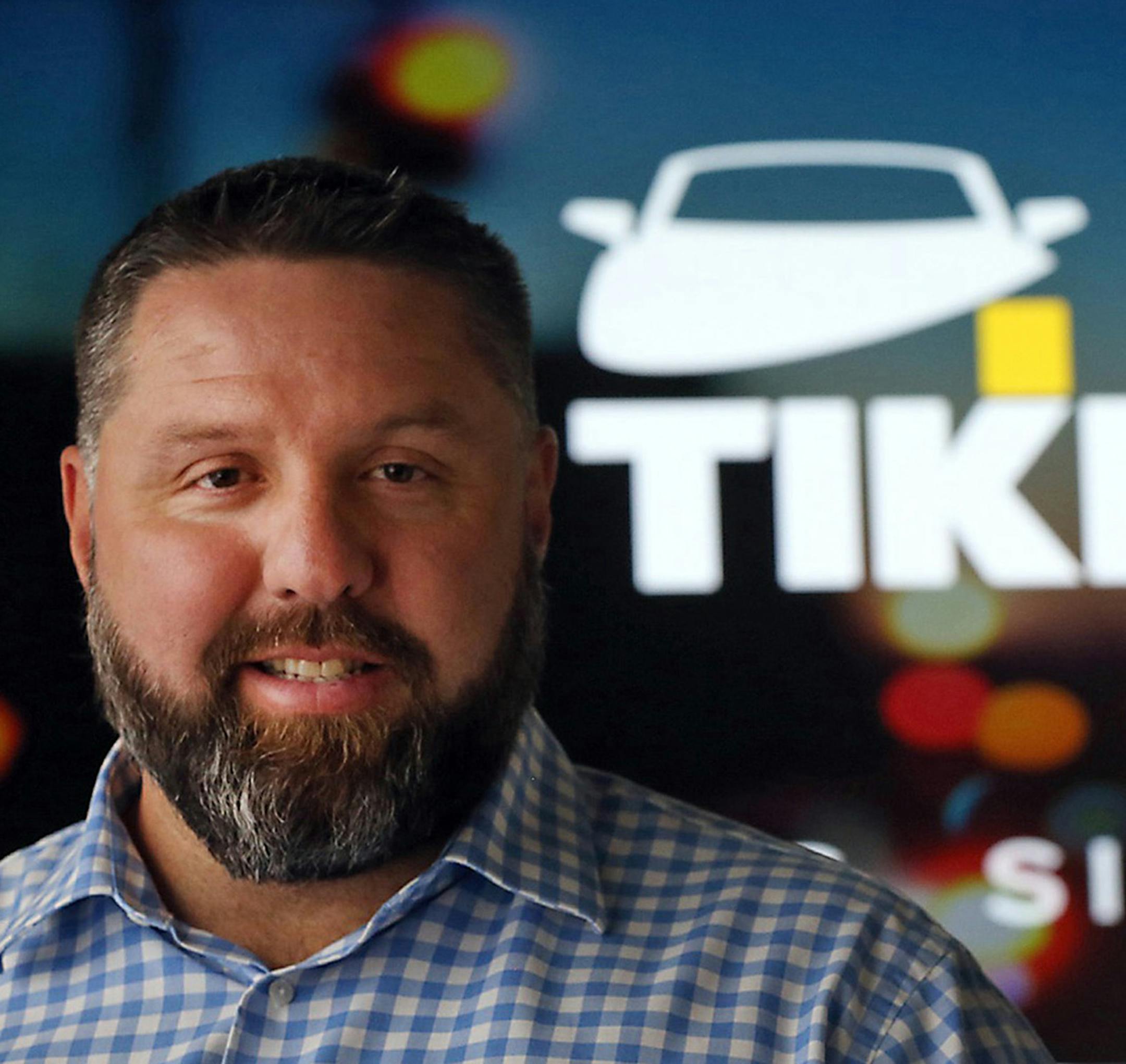 Christopher Riley, CEO and founder of TIKD, at his Coral Gables, Fla., office on November 22, 2016. TIKD is a startup that offered to fight traffic tickets for users of their app. (Patrick Farrell/Miami Herald/TNS) ORG XMIT: 1518294