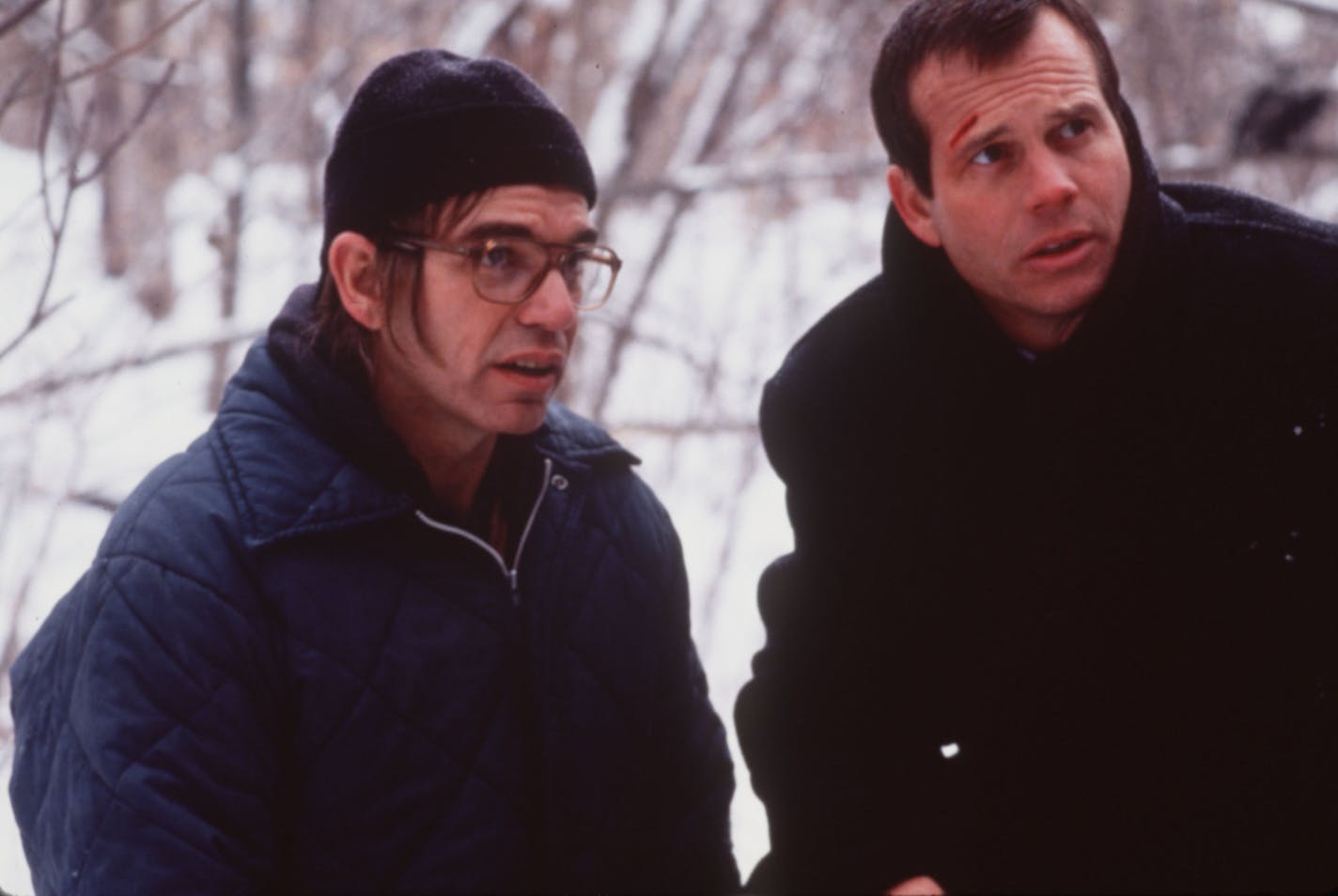 Billy Bob Thorton and Bill Paxton in "A Simple Plan"