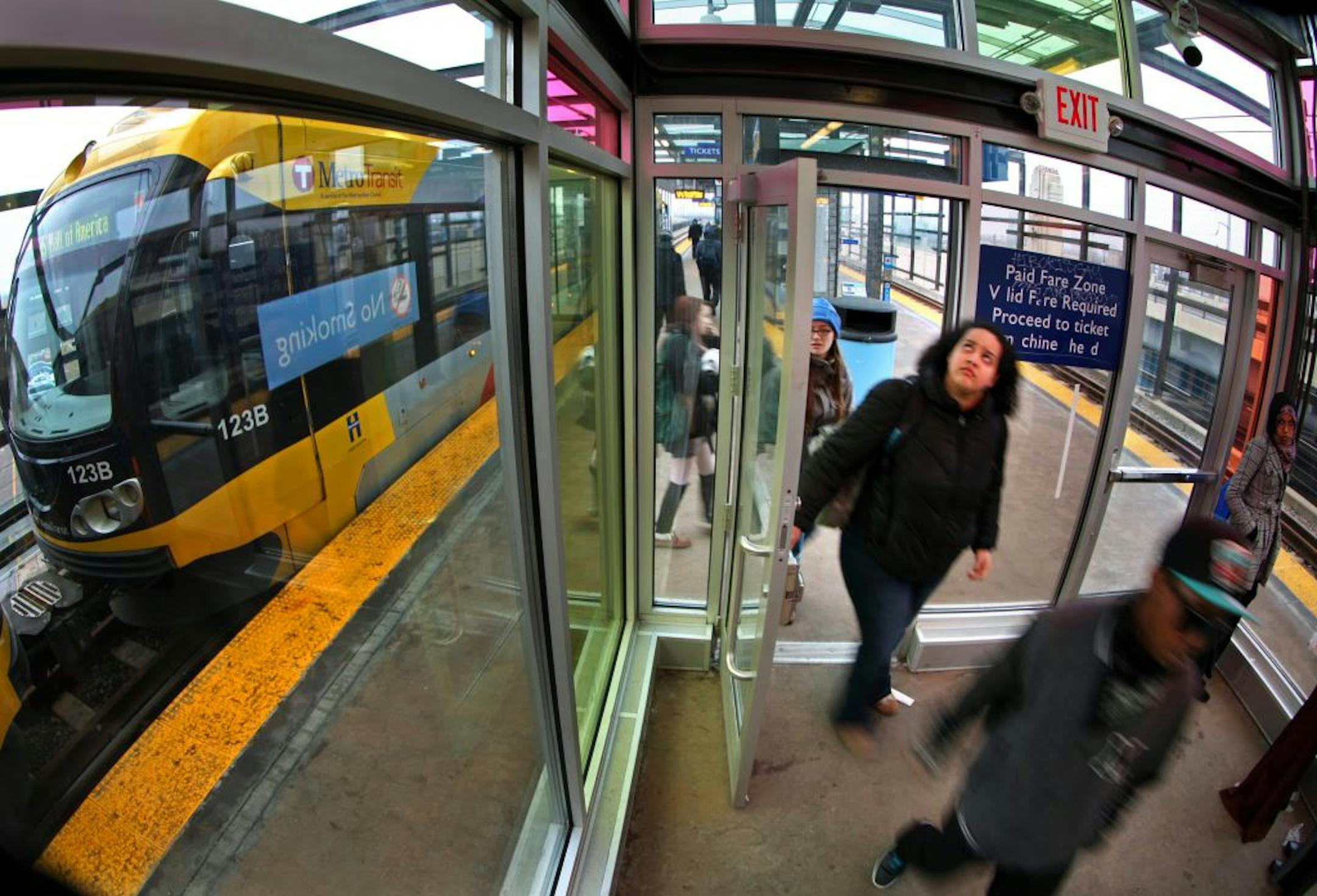 Hiawatha Line light rail ridership has increased along with gasoline prices, a pattern repeated for MTC and suburban bus services and the Northstar commuter rail line.