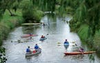 A paddle on Rice Creek is lesson in collaborative work to clean up and restore a watershed. Originally flowing along a winding path that included many