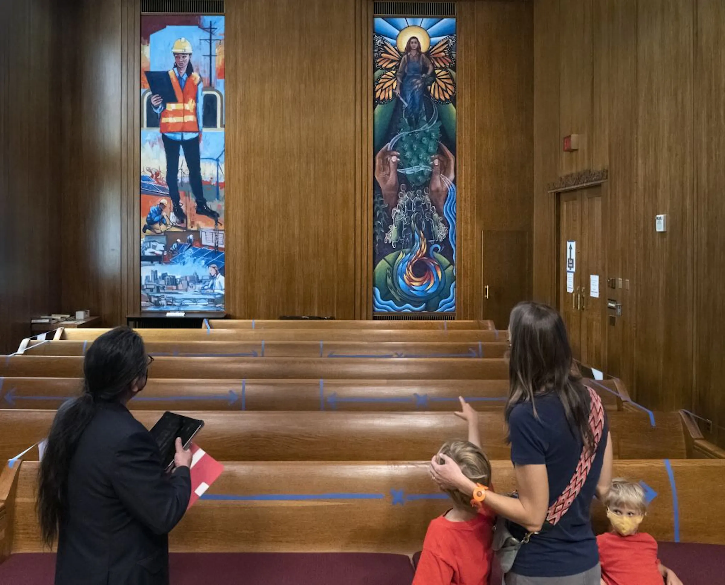 New diverse art replaces 1930s murals in St. Paul Council Chambers