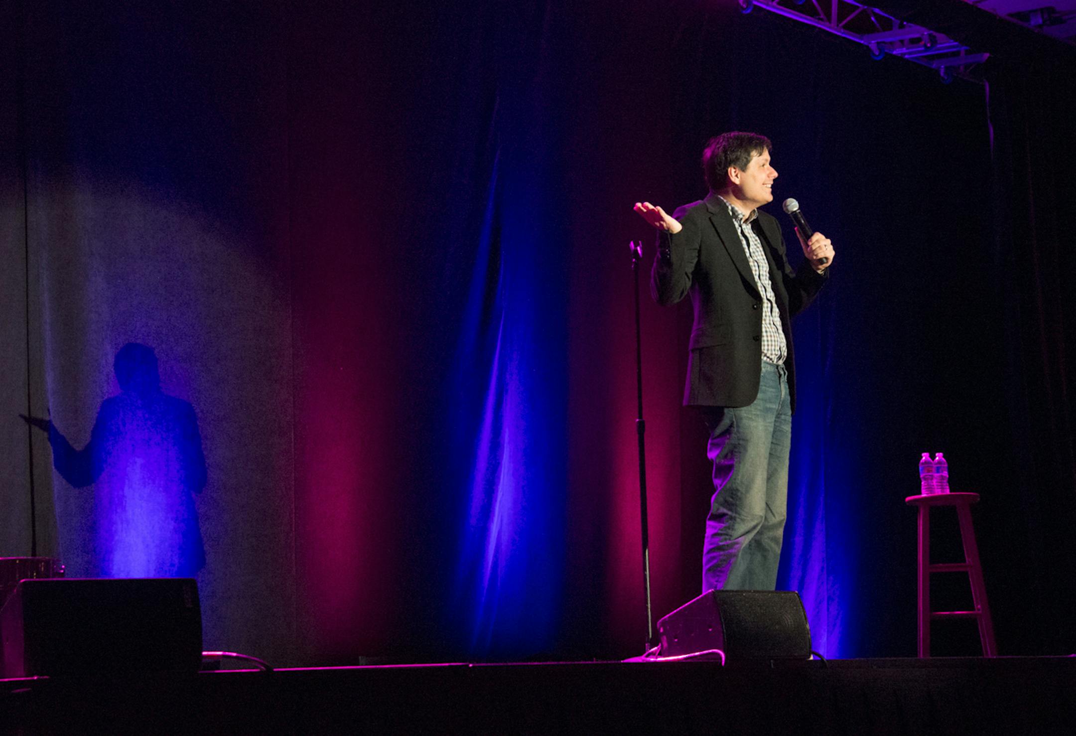 . Actor and comedian Michael Ian Black capped off the event with a hilarious stand-up routine.