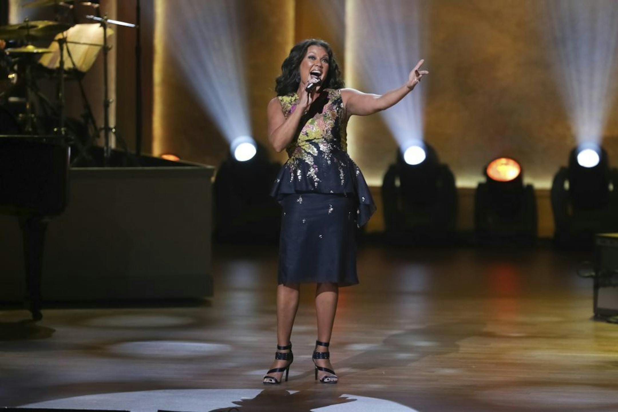 Singer Vanessa Williams performs onstage during the 2017 Gershwin Prize Tribute Concert honoring Tony Bennett at the DAR Constitution Hall on Wednesday, Nov. 15, 2017, in Washington.