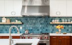 Kitchen backsplashes are an affordable way to add a blast of color to your home. (Dreamstime/TNS)