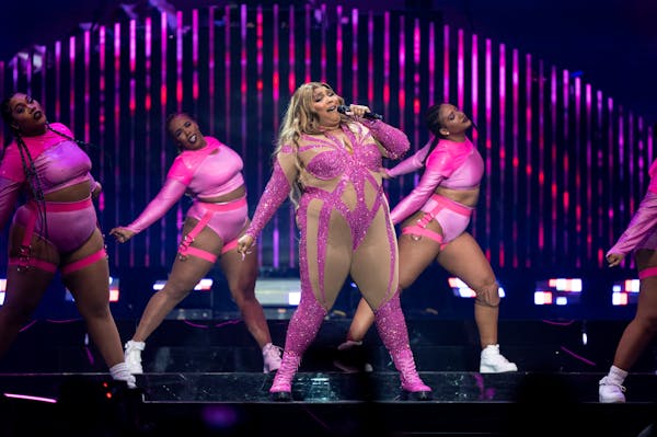 Lizzo performed on Oct. 11, 2022 at Xcel Energy Center in St. Paul.