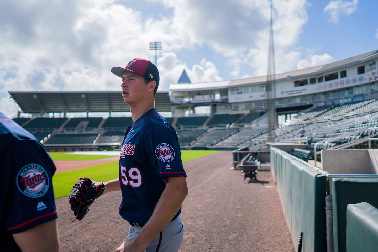 Twins pitcher Stephen Gonsalves