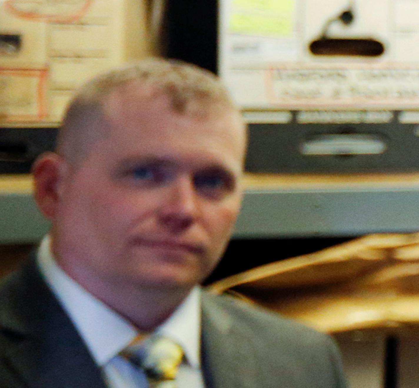 Crystal Police Chief Stephanie Revering (right) and primary investigators Lt. Derrick Hacker (left) and Inv. Julie Severson (center) in the evidence room at the Crystal police department. ] Brian.Peterson@startribune.com Crystal, MN - 03/09/2016