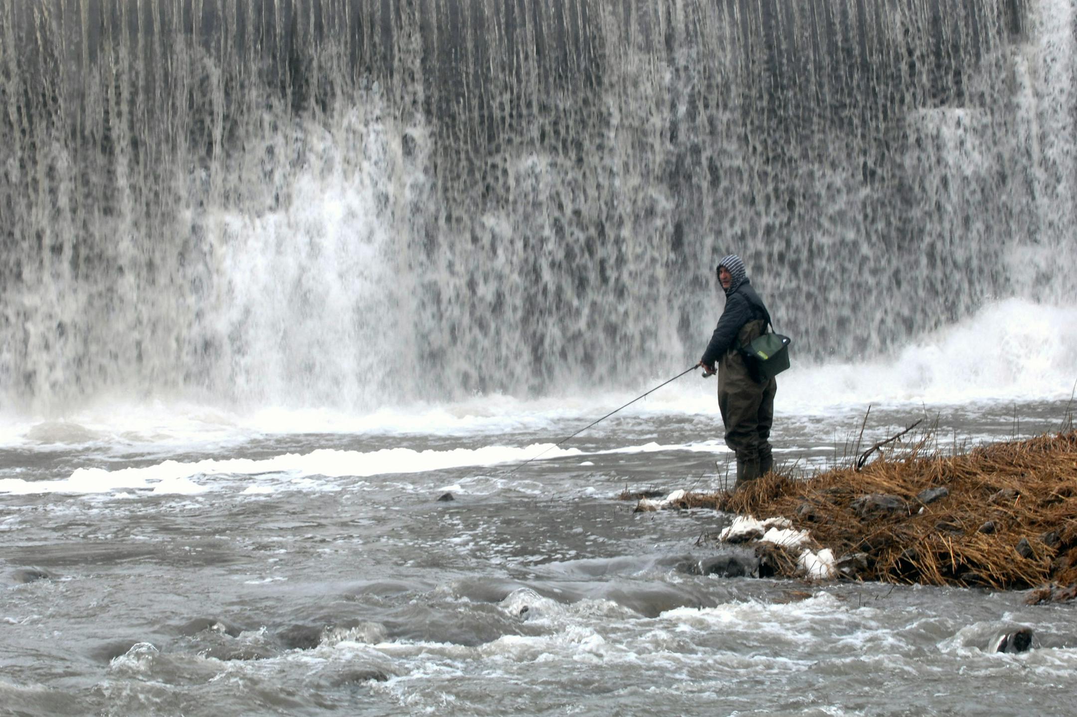 Minnesota trout fishing.