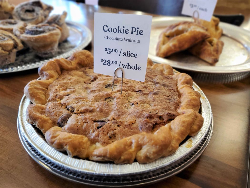Cookie pie at Hot Hands Pie & Biscuit
