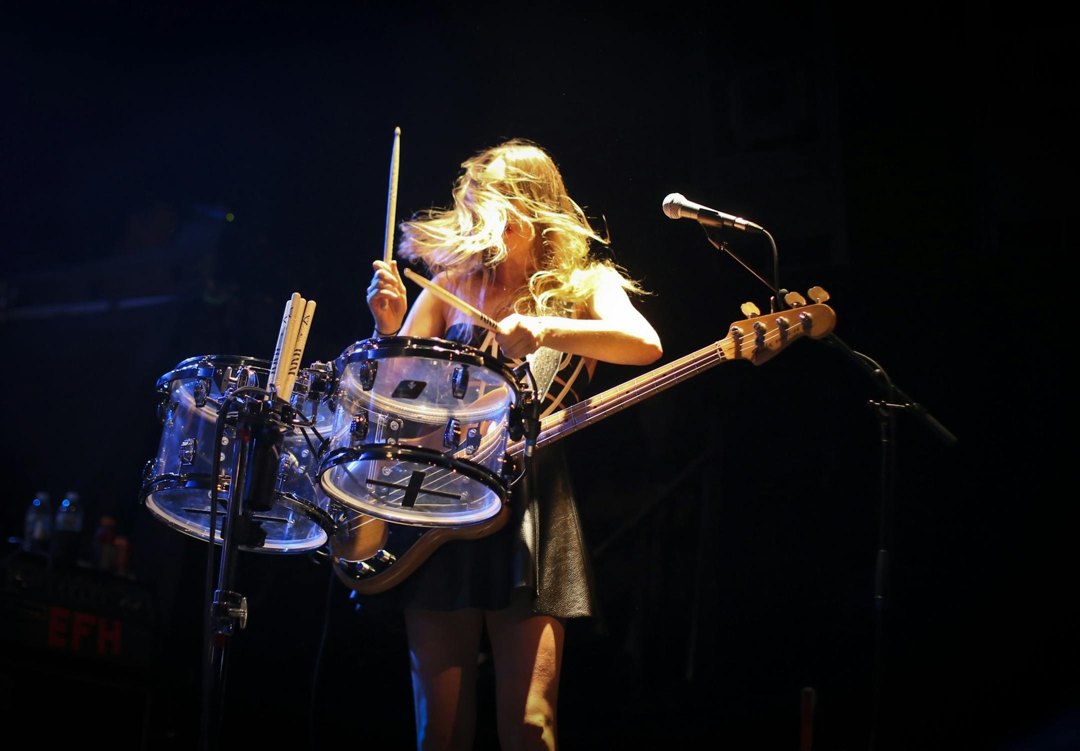 Este Haim performed on Monday, May 19, 2014, at First Avenue in Minneapolis, Minn.