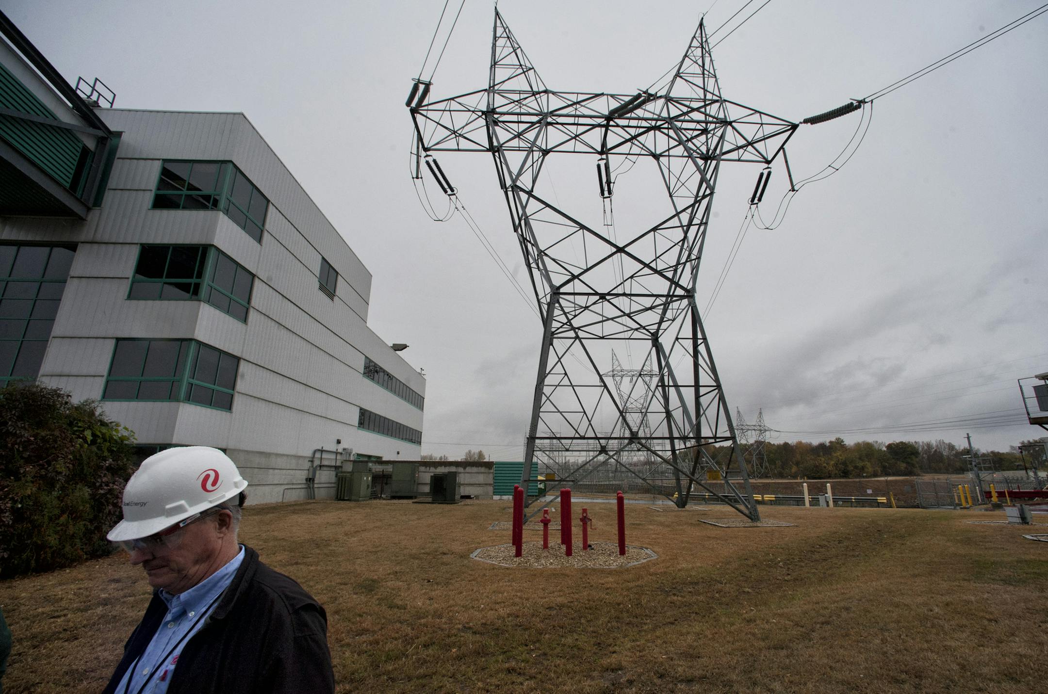 Terry Pickens, director of nuclear regulatory policy for Xcel Energy. Power leaves the plant along this line. The Xcel Energy Prairie Island Nuclear Plant north of Red Wing is looking to boost electrical output at the plant. Tuesday, October 9, 2012 ] GLEN STUBBE * gstubbe@startribune.com