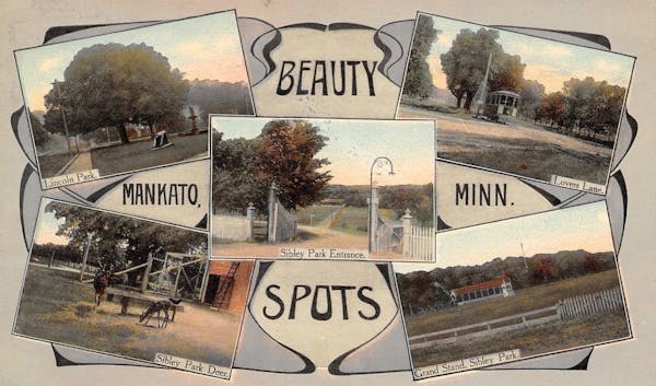 Streetscapes
Some of the most beautiful parks are in smal towns around the state
Postcard provided by Frank Edgerton Martin?
