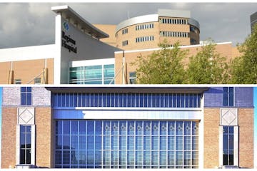 For Carmen Alvarez, her 11 years of work at Regions Hospital in St. Paul, top, has led to 18 credits from Metropolitan State University, bottom, witho