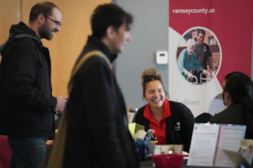 Memberships are valid at 19 metro area YMCAs, including Hudson, Wis. The Maplewood YMCA Community Center is shown during a March job fair.