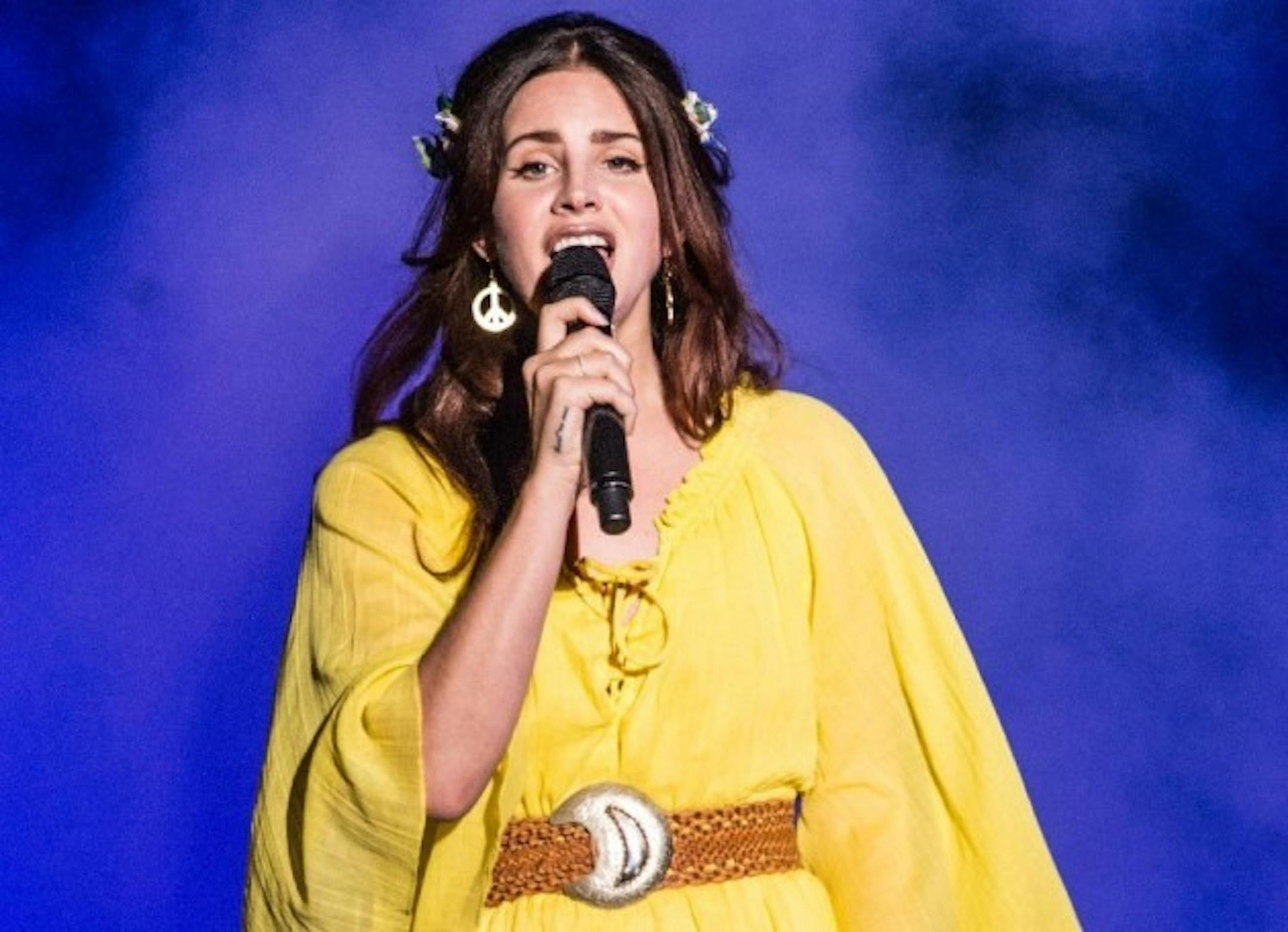 Lana Del Rey performed at the Outside Lands in San Francisco last year. / Amy Harris, Invision/AP