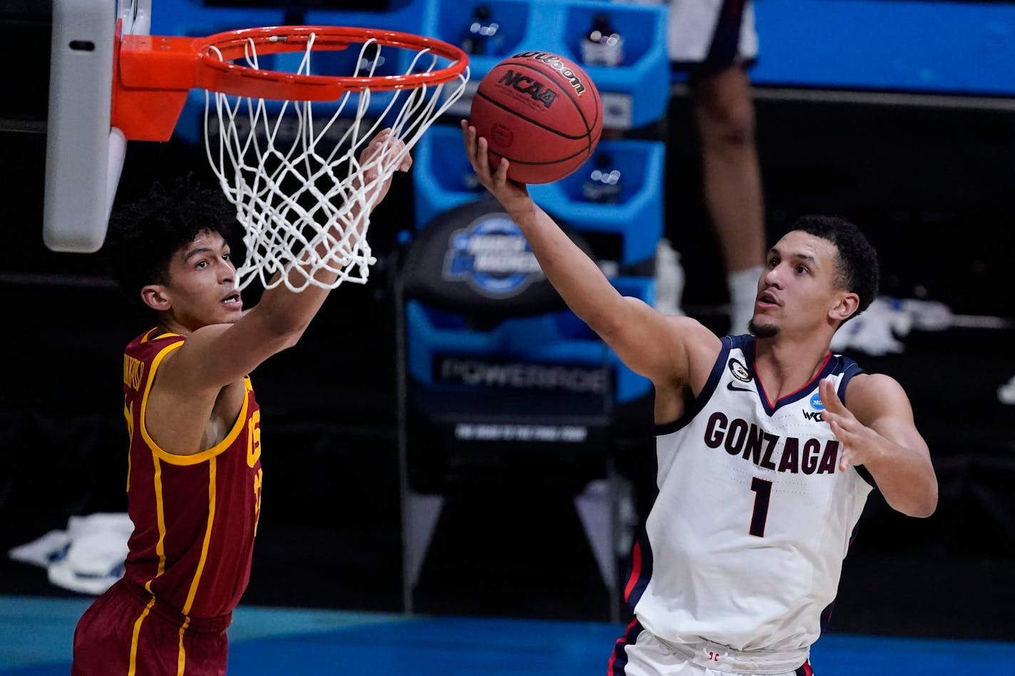 Gonzaga guard Jalen Suggs