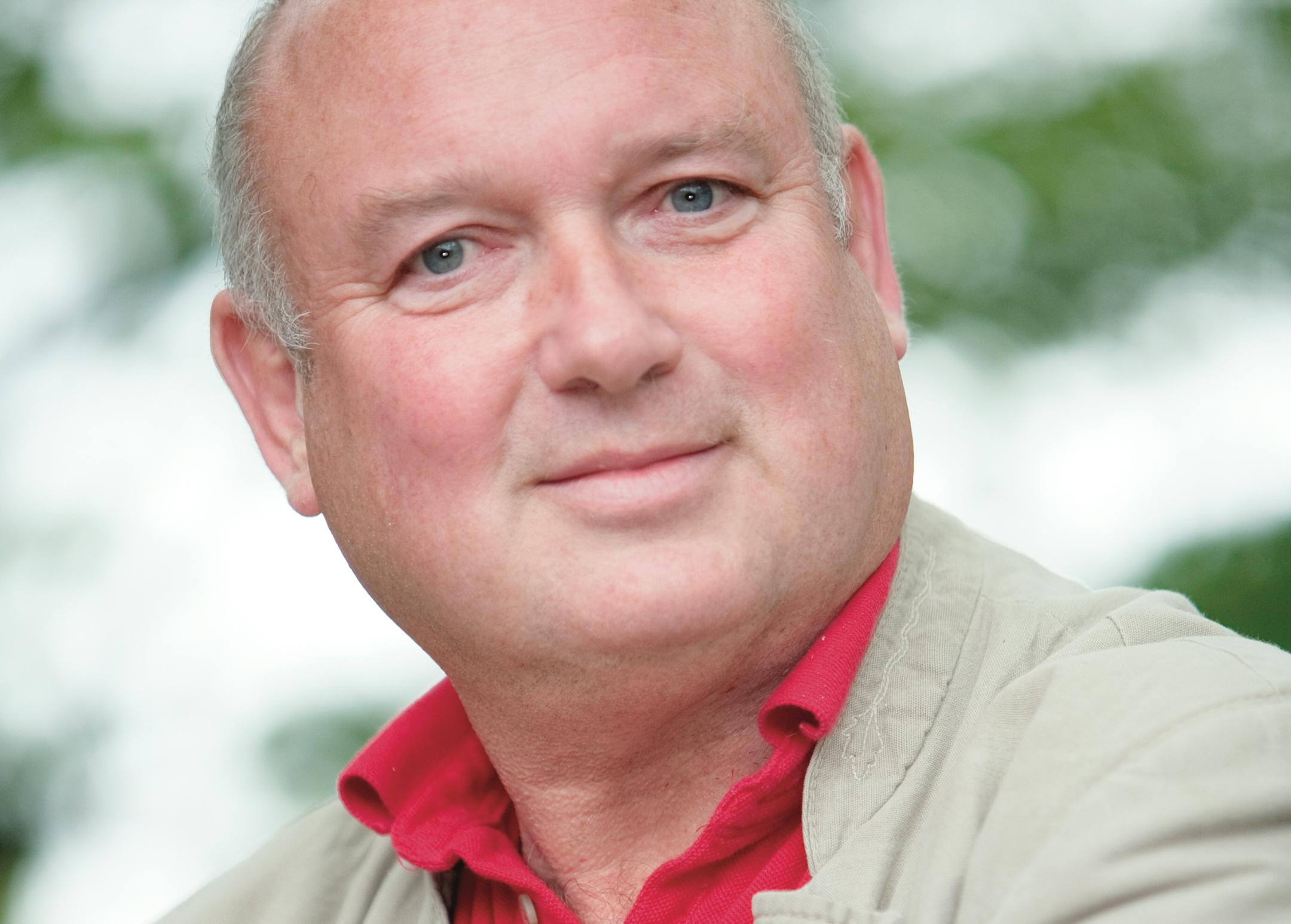 Louis De Bernieres Photo by Ivon Bartholomew