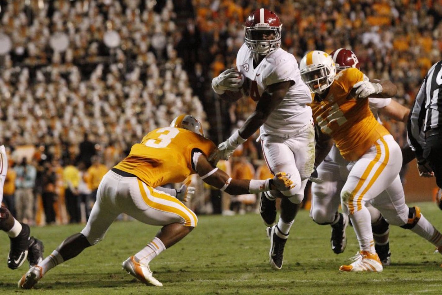 Alabama running back T.J. Yeldon