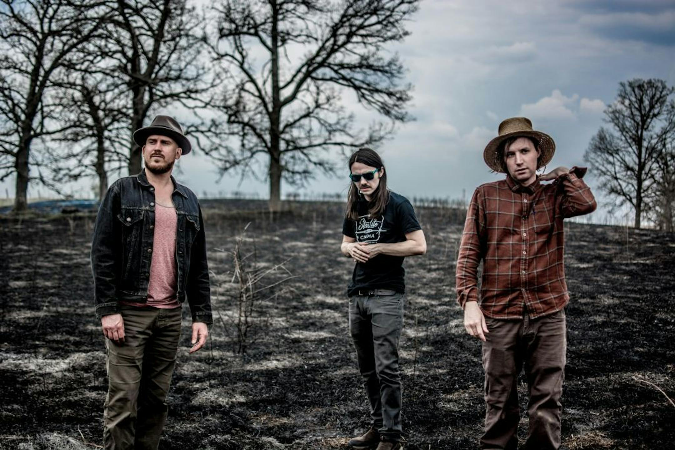 The Pines are, from left to right, David Huckfelt, Alex Ramsey and Benson Ramsey.