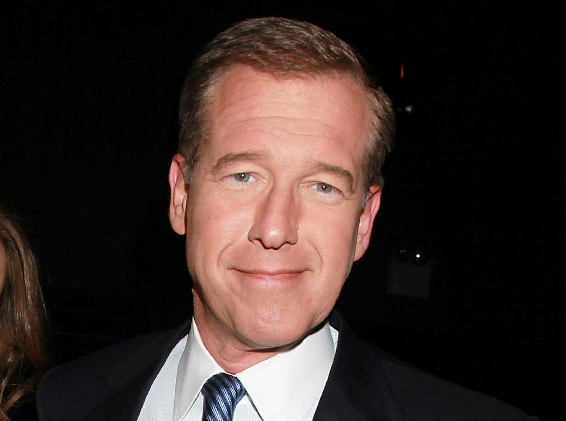 FILE - This April 4, 2012 file photo shows NBC News' Brian Williams, at the premiere of the HBO original series "Girls," in New York. NBC News says that Brian Williams will not return to his job as �Nightly News� anchor, but will remain anchor breaking news reports at the cable network MSNBC. Williams was suspended in February for falsely claiming he had been in a helicopter hit by enemy fire during the Iraq War. NBC launched an internal investigation that turned up other instances where William