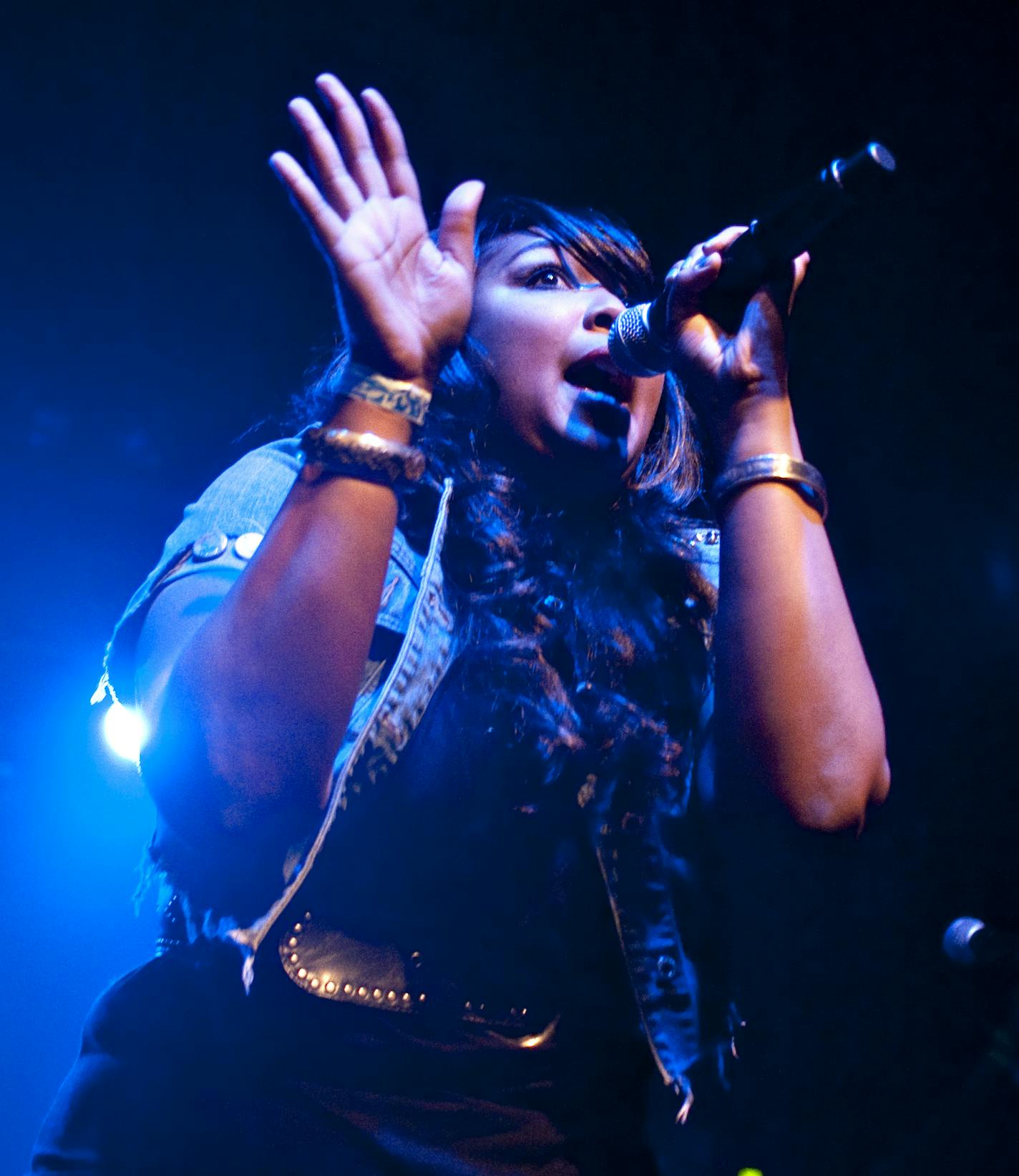 Lizzo performs with The Chalice at First Avenue for the Current's 8th birthday party on Jan 19, 2013. Photo by Leslie Plesser ORG XMIT: MIN1301201623260336