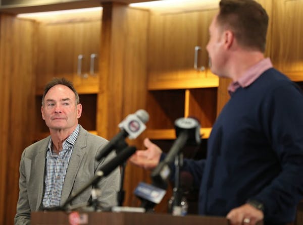 The Minnesota Twins and chief baseball officer Derek Falvey announced the contract extension of the team's skipper Paul Molitor inside the Target Fiel
