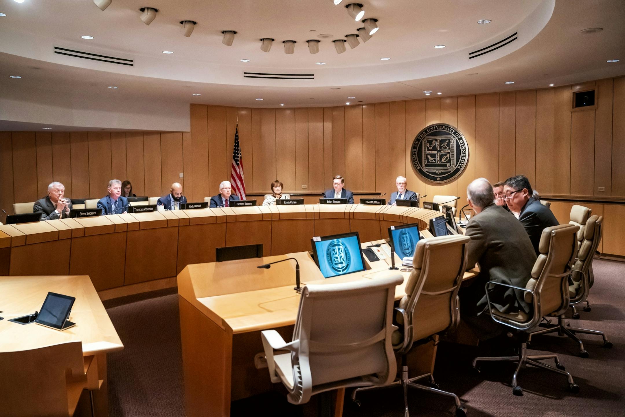After voting unanimously to make Joan Gabel the university's first female president, the Board of Regents debated her pay.