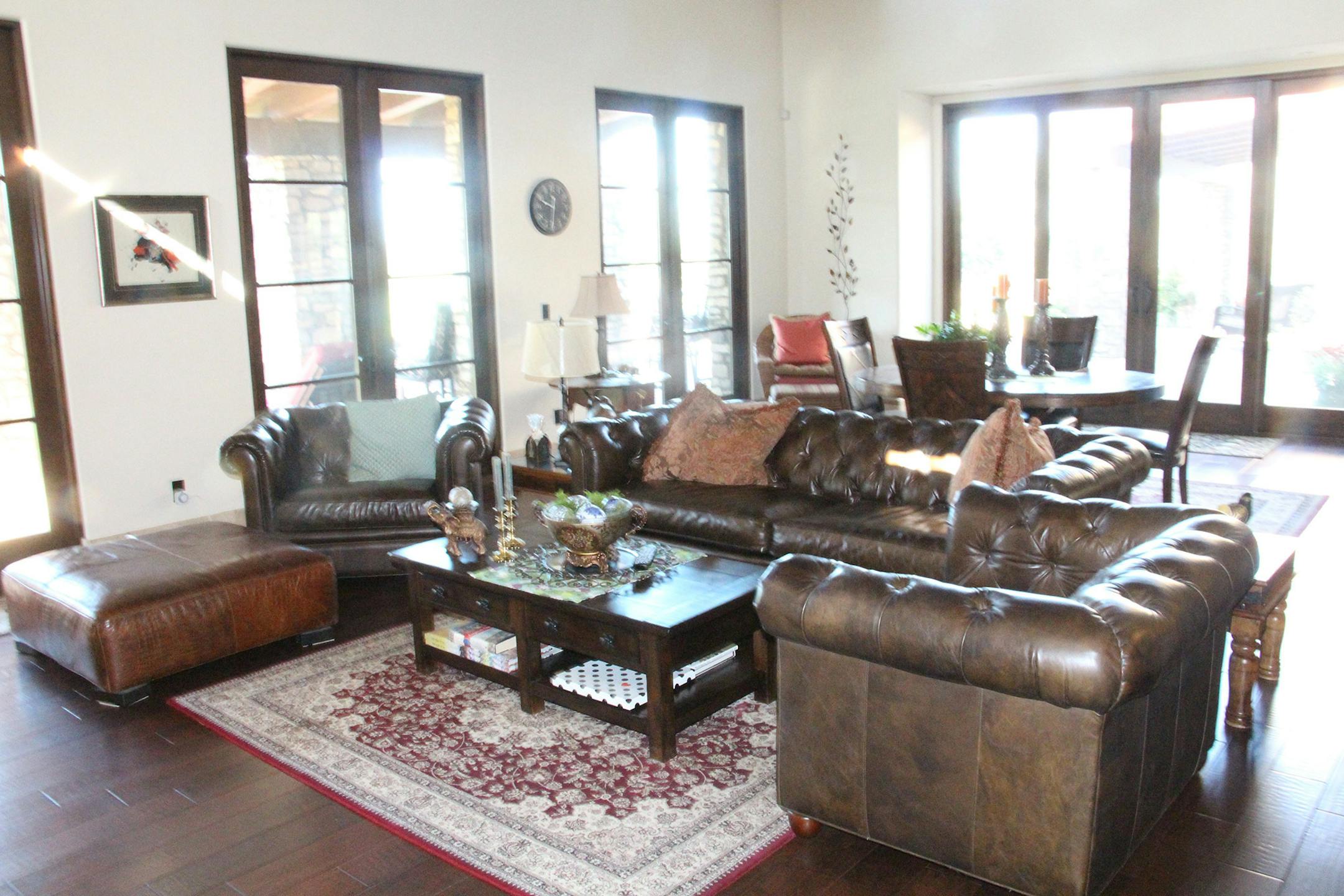 A full set of matching furniture makes a living room feel crowded and stuffed. (Design Recipes/TNS)