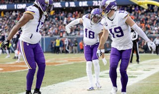 Receivers K.J. Osborn, Justin Jefferson, Adam Thielen and the Vikings can dance with anybody in the NFC.