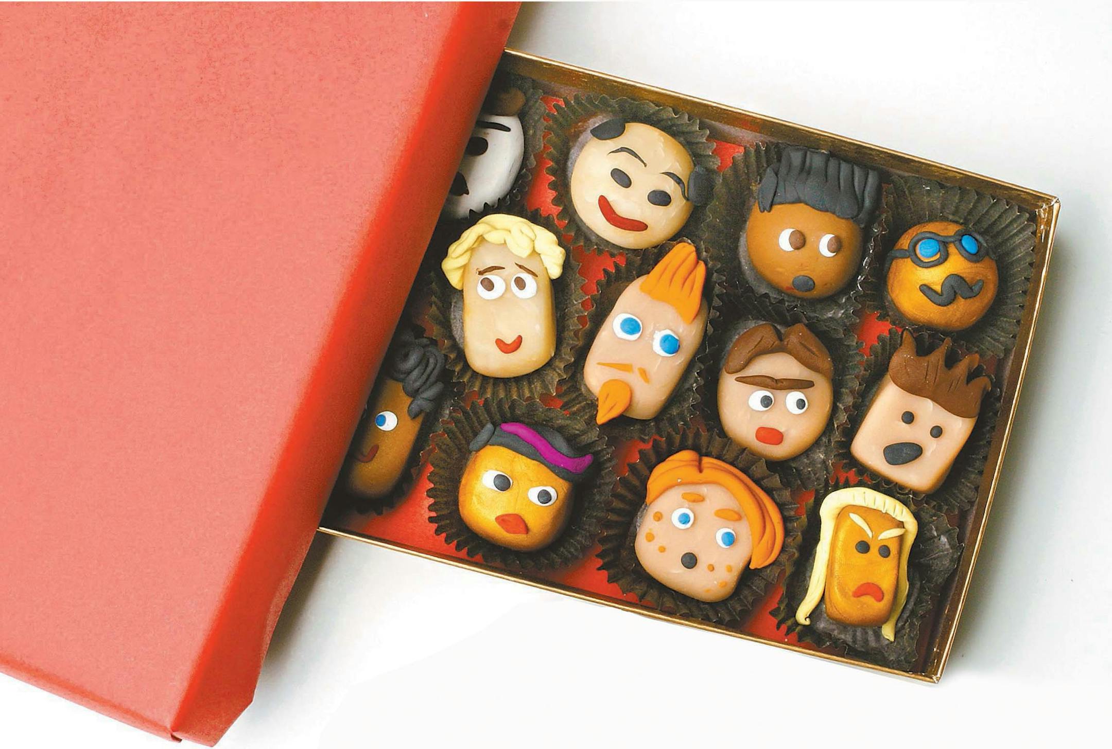 Heather McKinnon color sculpture of candy box with a wide variety of faces to choose from. Ran with story on Internet dating. The Seattle Times 2006 candy men candies internet date dating choice choosing blind wrapper box valentines valentine day gift race genetics faces people crowd sculpture crowded sugar diet diabetes overpopulation housing love romance krtfeatures features, krtnational national, krtworld world, krtfood food, krtrelationship relationship, gente cita dulce caja san valentin di