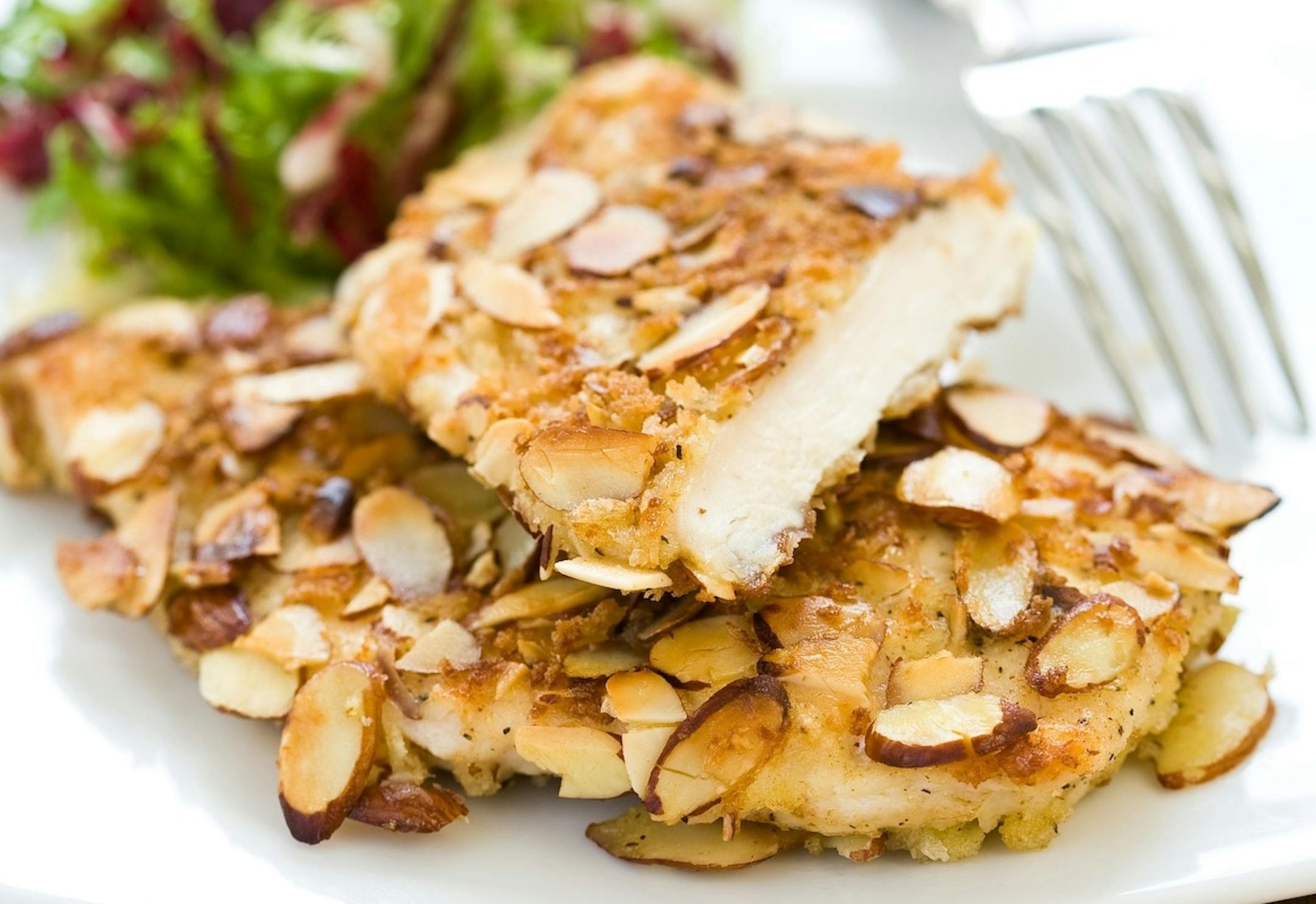 Chicken Breasts Amandine