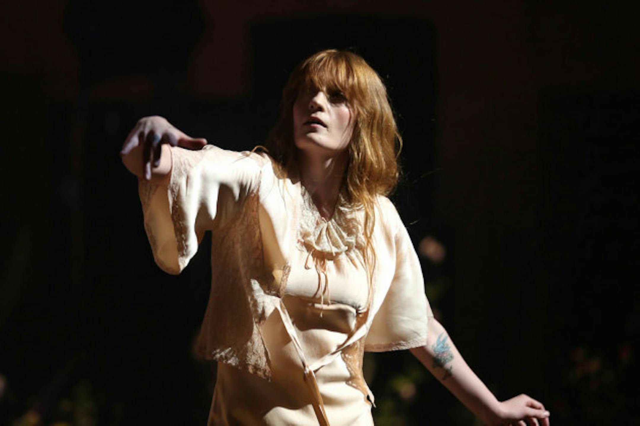 Florence Welch performed earlier this month in Los Angeles. / Willy Sanjuan, Invision/AP