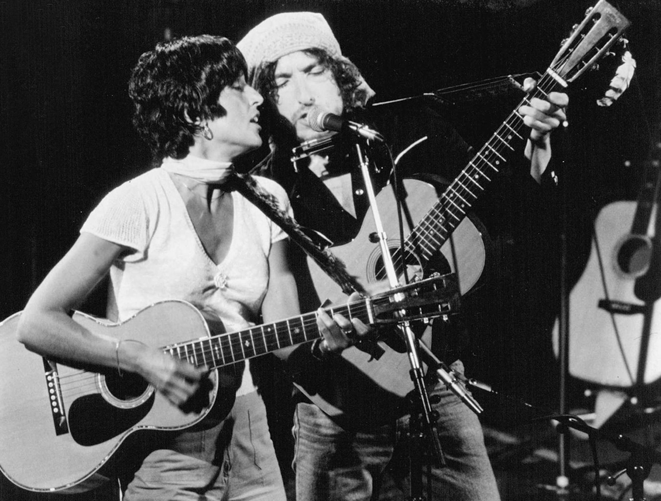 September 12, 1976 Joan Baez and Bob Dylan taped special. Minneapolis Star Tribune