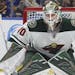 Goalie Devan Dubnyk was named Second Star of the Week last week after denying all 94 shots against in three starts to lead the Wild (6-2-1, 13 points)