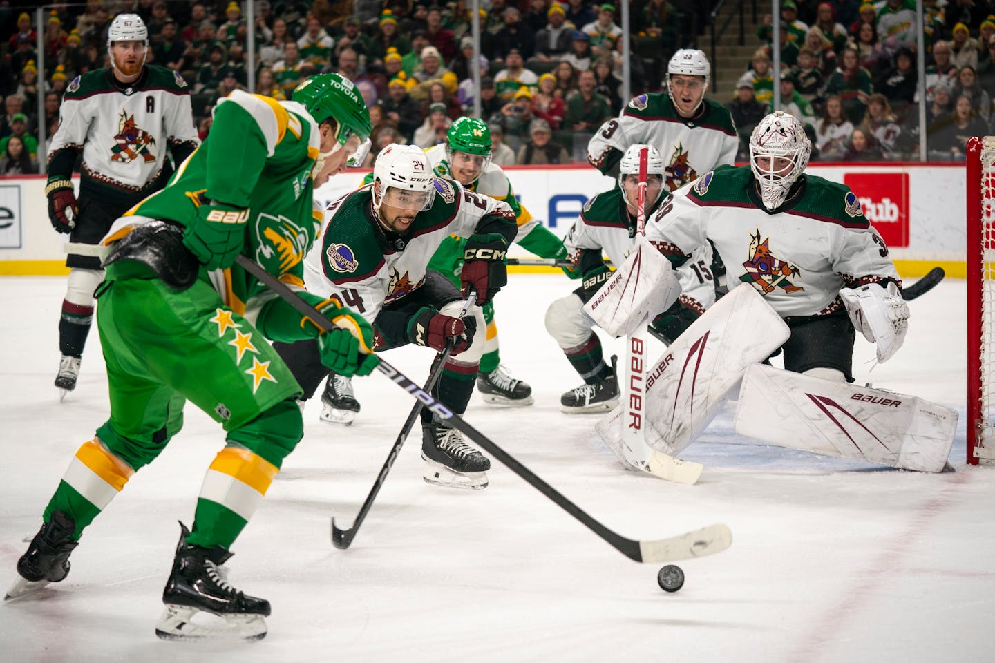 Wild Lose Again, 6-0 To Coyotes As Returning Kirill Kaprizov, Filip ...