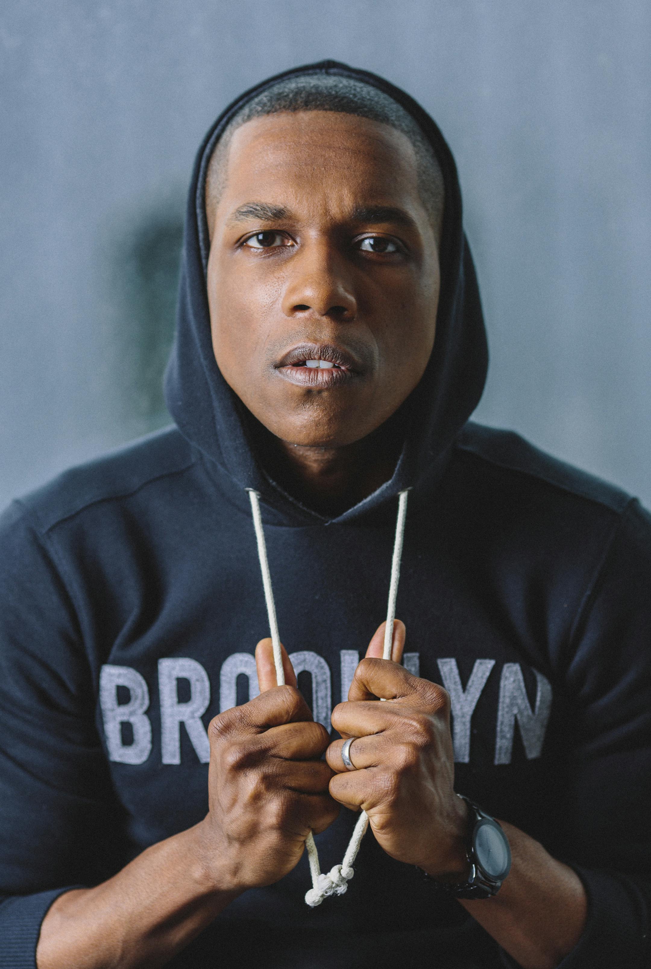 Leslie Odom Jr., who plays Aaron Burr in ìHamilton,î at home in New York, May 2, 2016. Odom, a Tony nominee for his performance, came prepared to earn the role after a reading of the first act moved him to tears. ìThis is the show I was waiting for my whole life,î he said. (Bryan Derballa/The New York Times) ORG XMIT: XNYT109